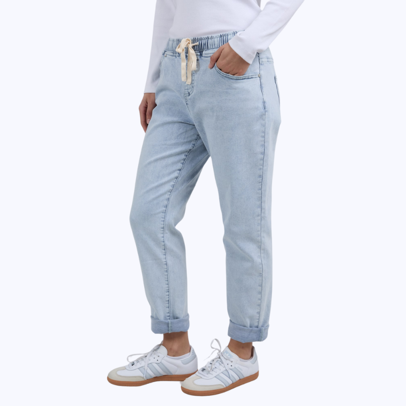 Juliette Jogger Jean Vintage Pale Blue