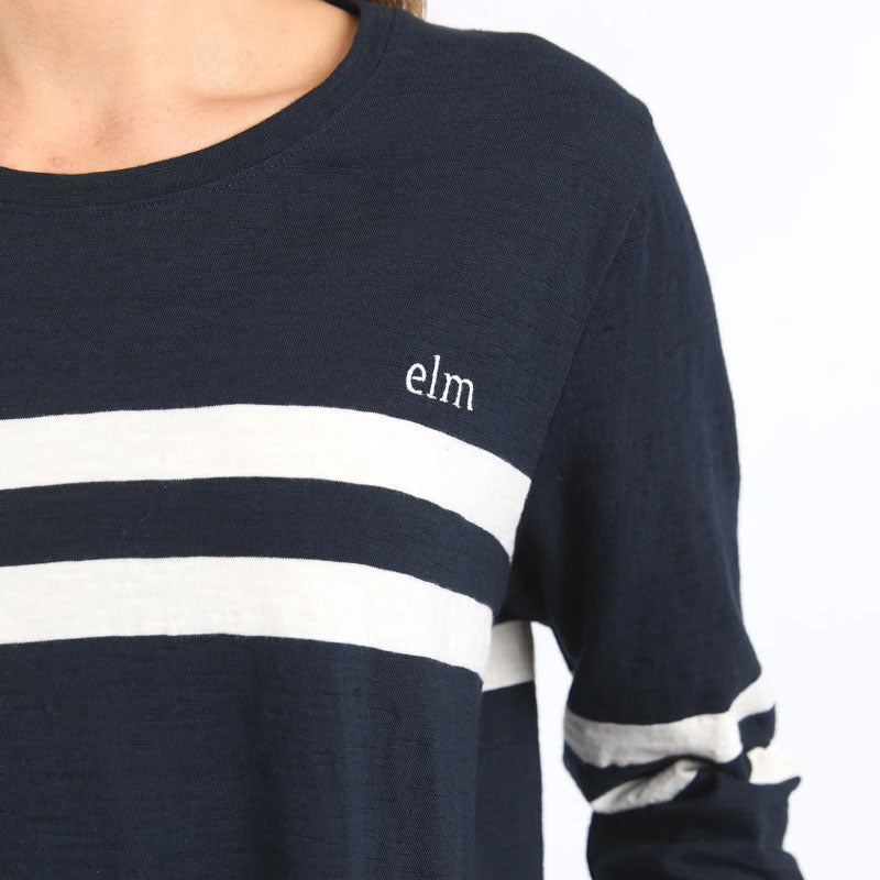 Adora Long Sleeve Tee Navy