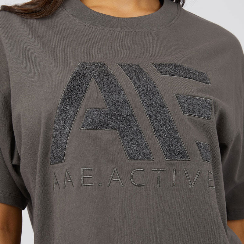 Base Active Tee Charcoal