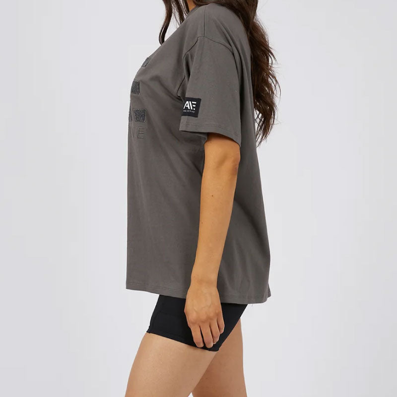 Base Active Tee Charcoal