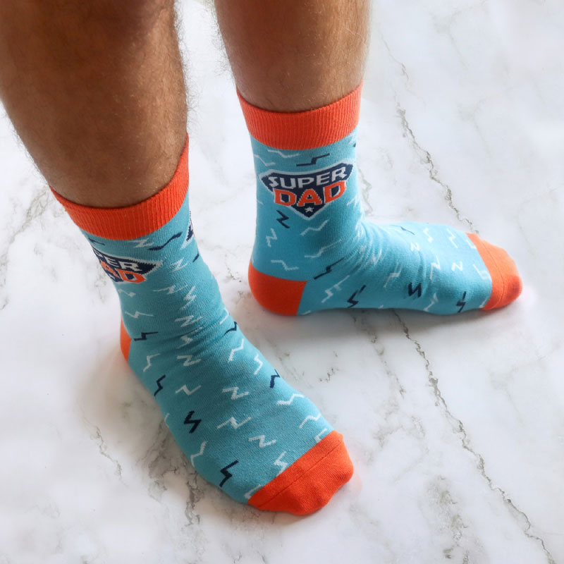 Fathers Day Super Socks