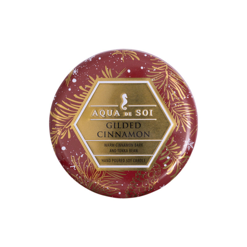 Gilded Cinnamon Decorative Tin