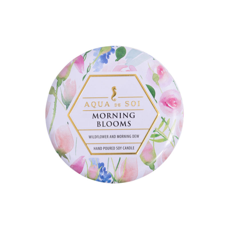 Morning Blooms Decorative Tin