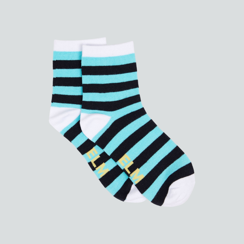 Eden Stripe Ankle Socks 2PK