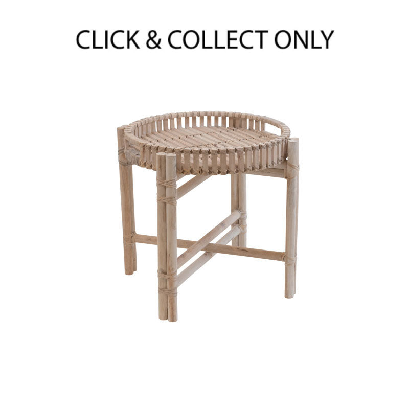 New Haven Rattan Fold Away Table Small